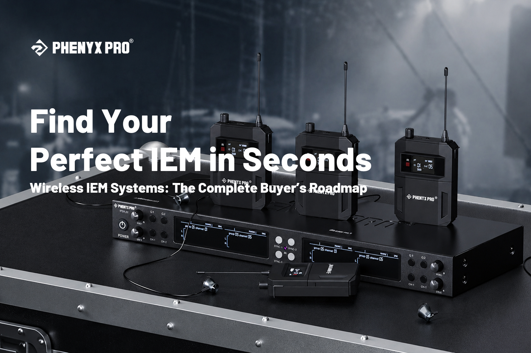 Phenyx Pro Wireless IEM system