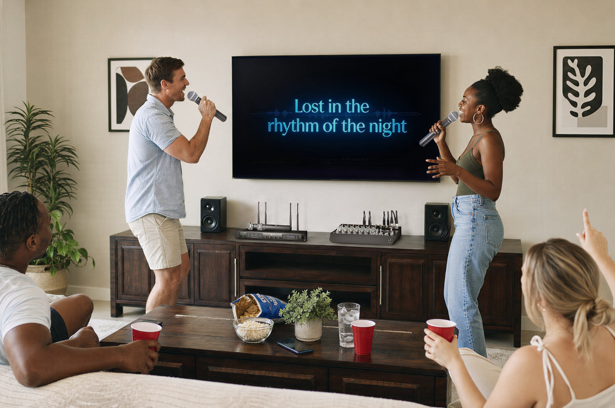 Phenyx Pro home karaoke system use cases
