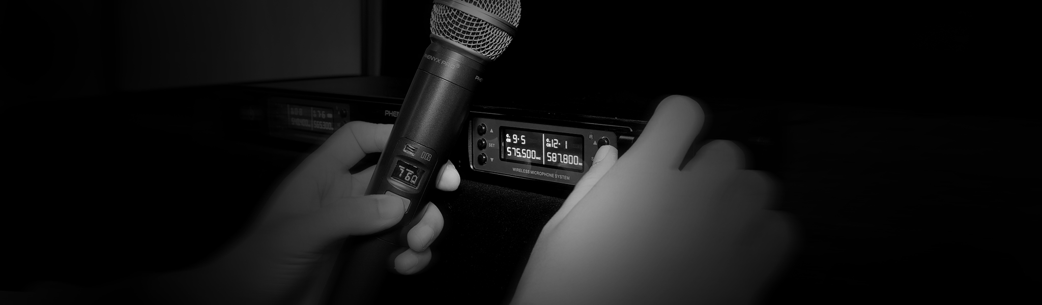 Phenyx Pro wireless microphone system professional