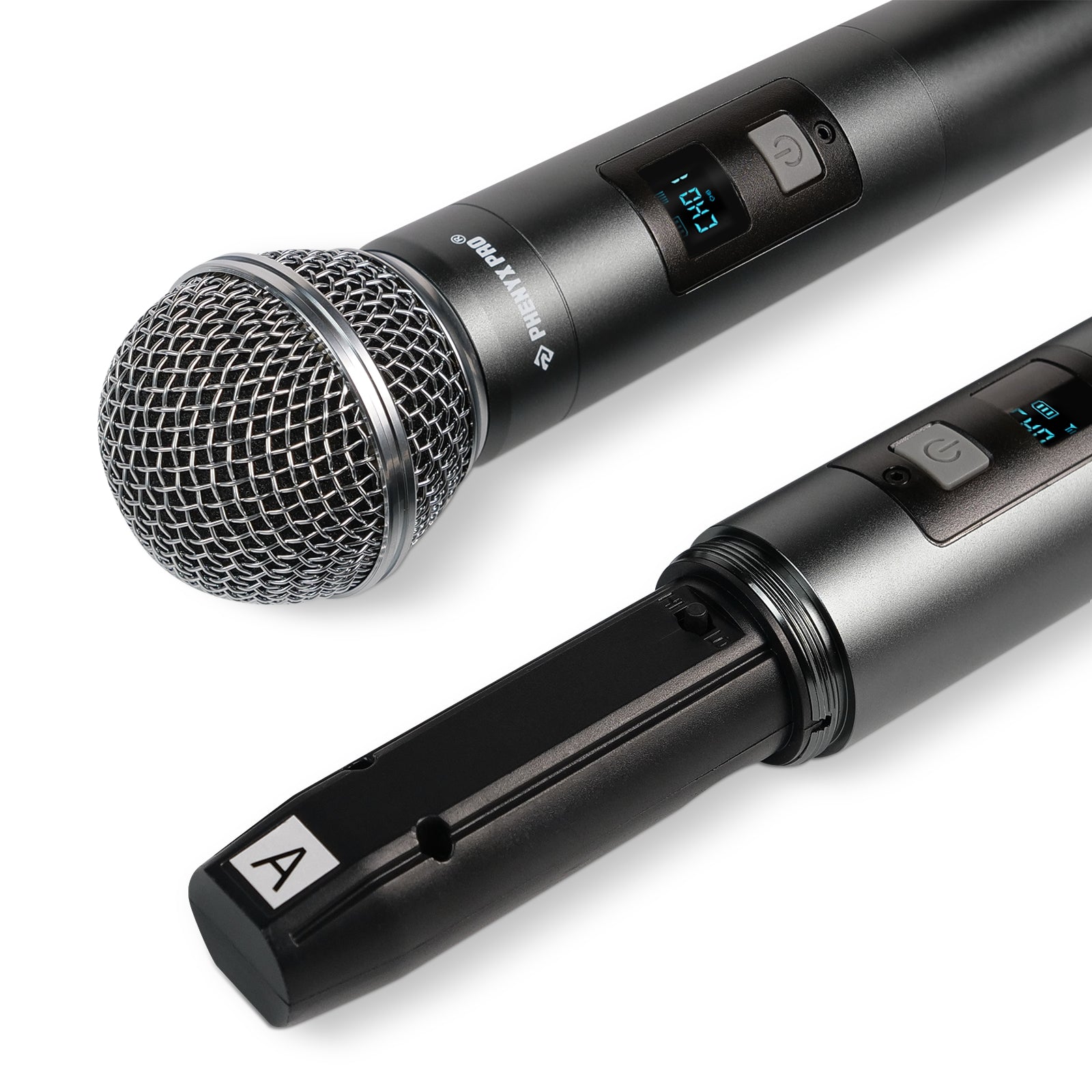 PWH-P | Microfone de mão sem fio portátil digital para PDP-1/2 (900MHz/800MHz)