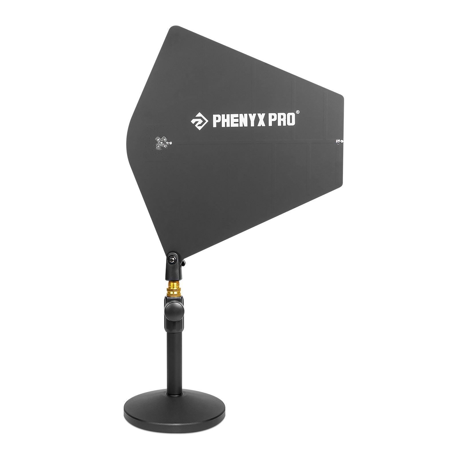 PAS-227X - Black - Directional Antenna Paddle - Front - Phenyx Pro