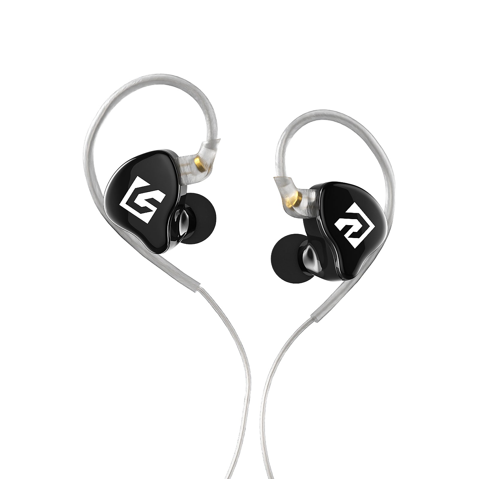 PME-10 - Black - In-Ear Monitor Earphones - Front - Phenyx Pro