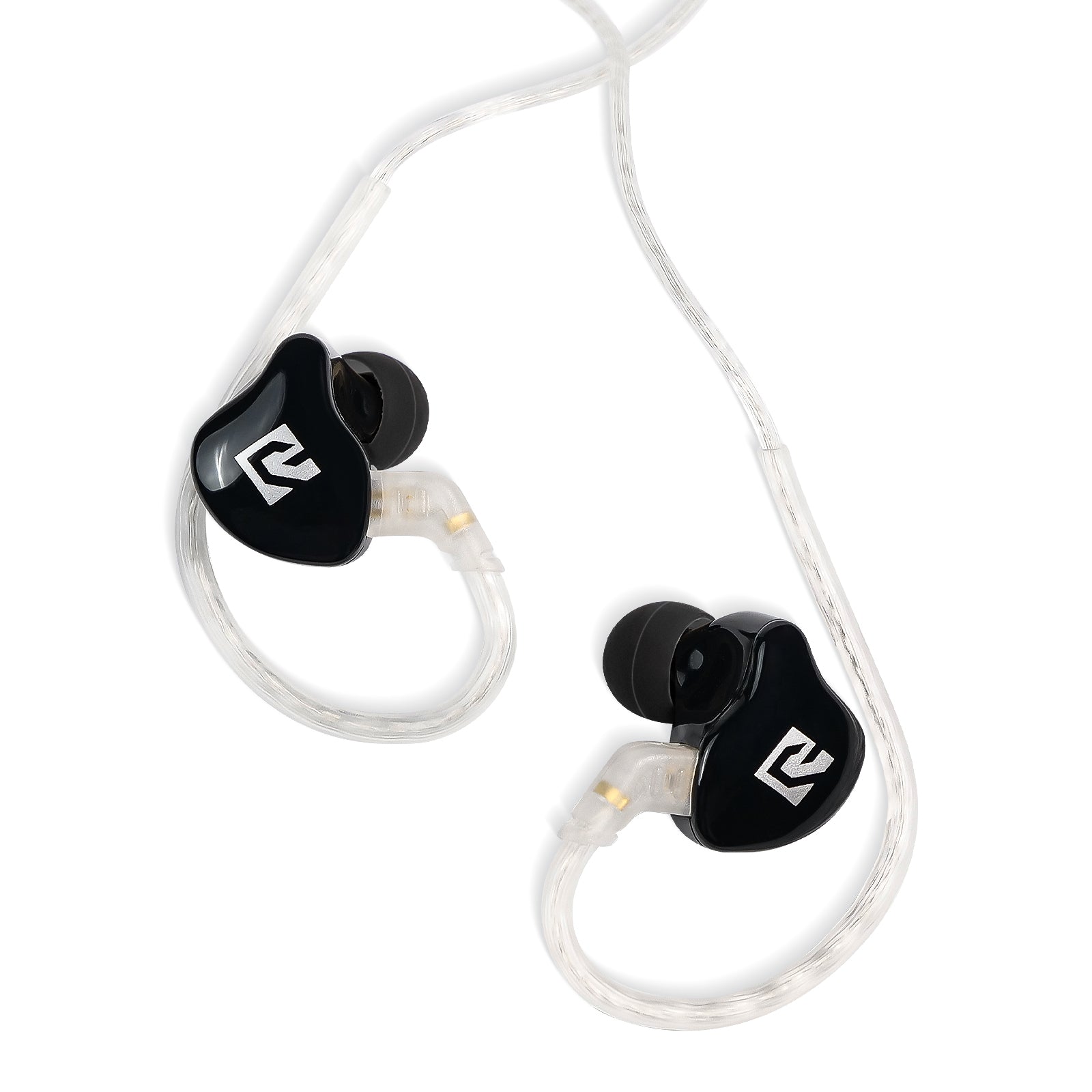 PME-10 - Black - In-Ear Monitor Wired Earphones - Front - Phenyx Pro