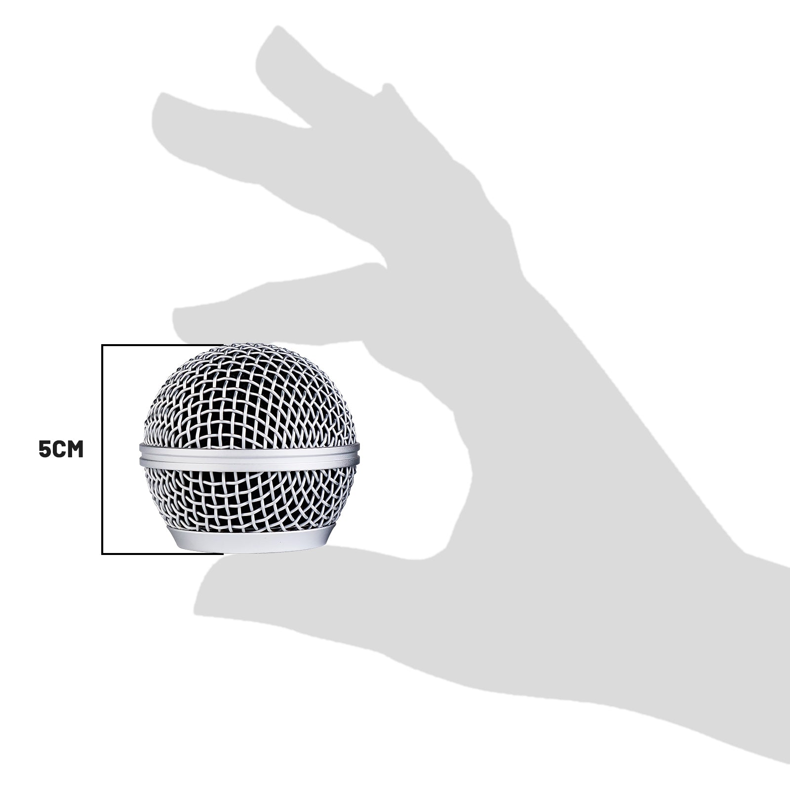 PTA-GRL1 - Silver - Microphone Grille- Size - Phenyx Pro