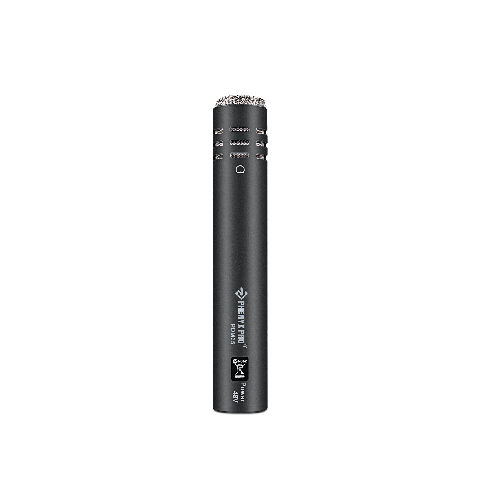 PTD-10 - Black - Overhead Condenser Microphone - Side - Phenyx Pro
