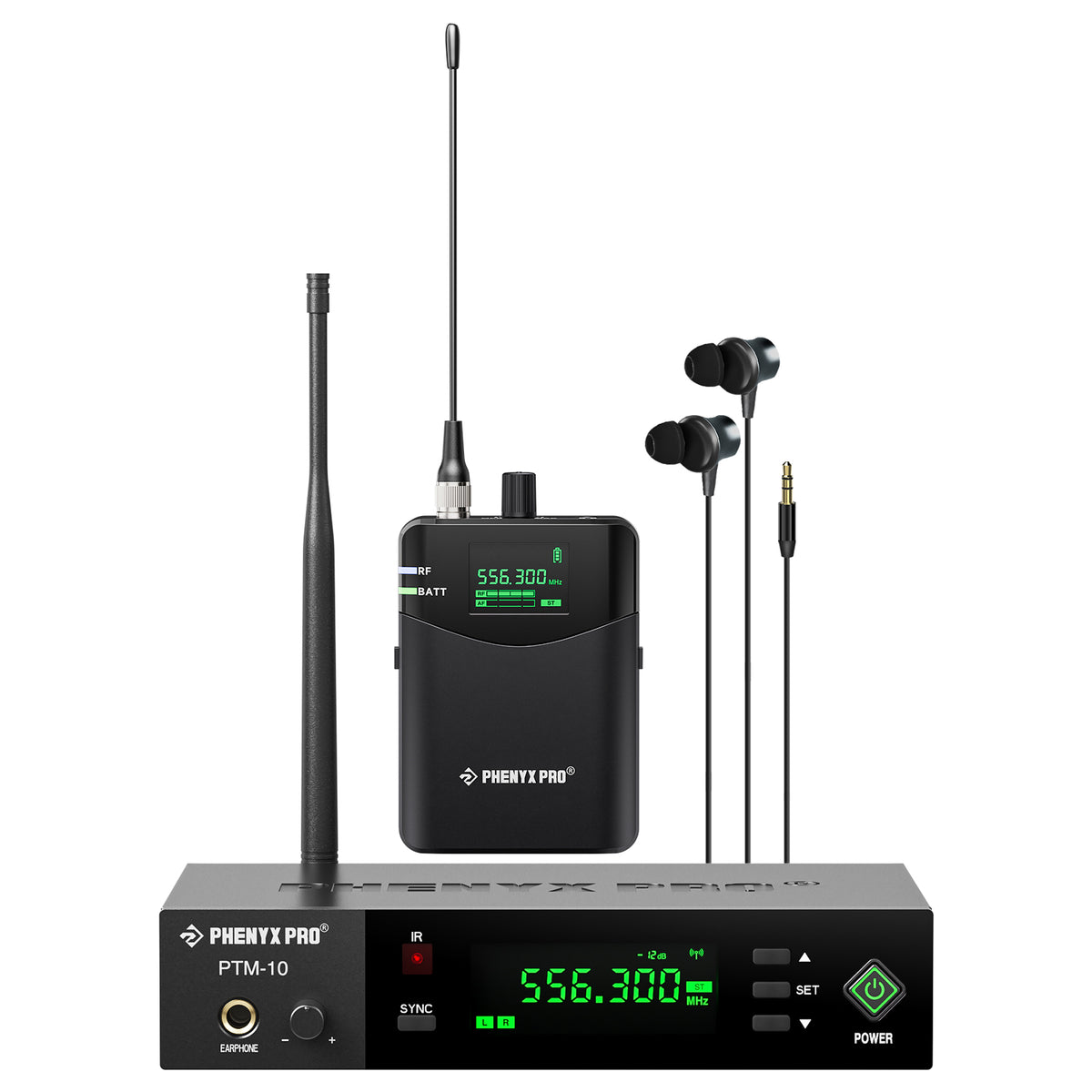 PTM-10-Gen2 Wireless IEM Transmitter- Phenyx Pro