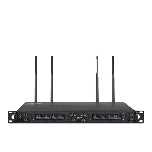 PWR-6000 | Eight-channel Wireless Microphone Receiver for PTU-6000 (Auto-Scan UHF)