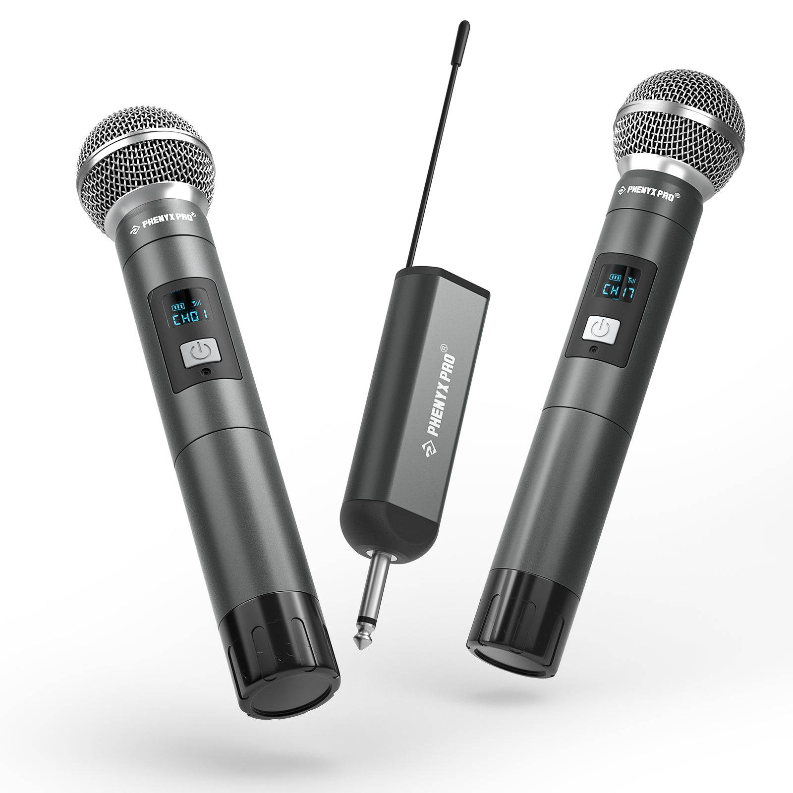 PDP-2-2H | Dual Digital Portable Wireless Microphone System