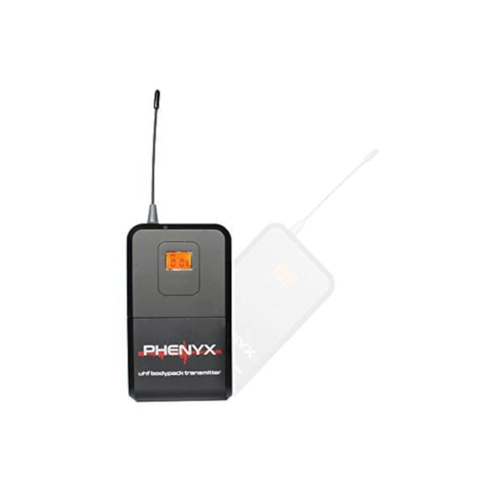Phenyx Pro Wireless BodyPack Transmitter Compatible With PTU-71