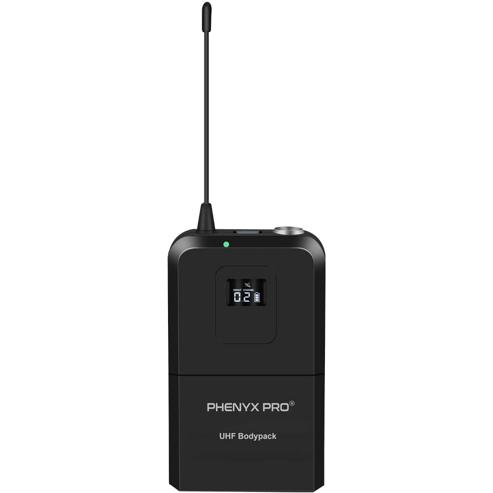 PWB-7 UHF Bodypack Transmitter for PTU-71/7000/6000 | Phenyx Pro