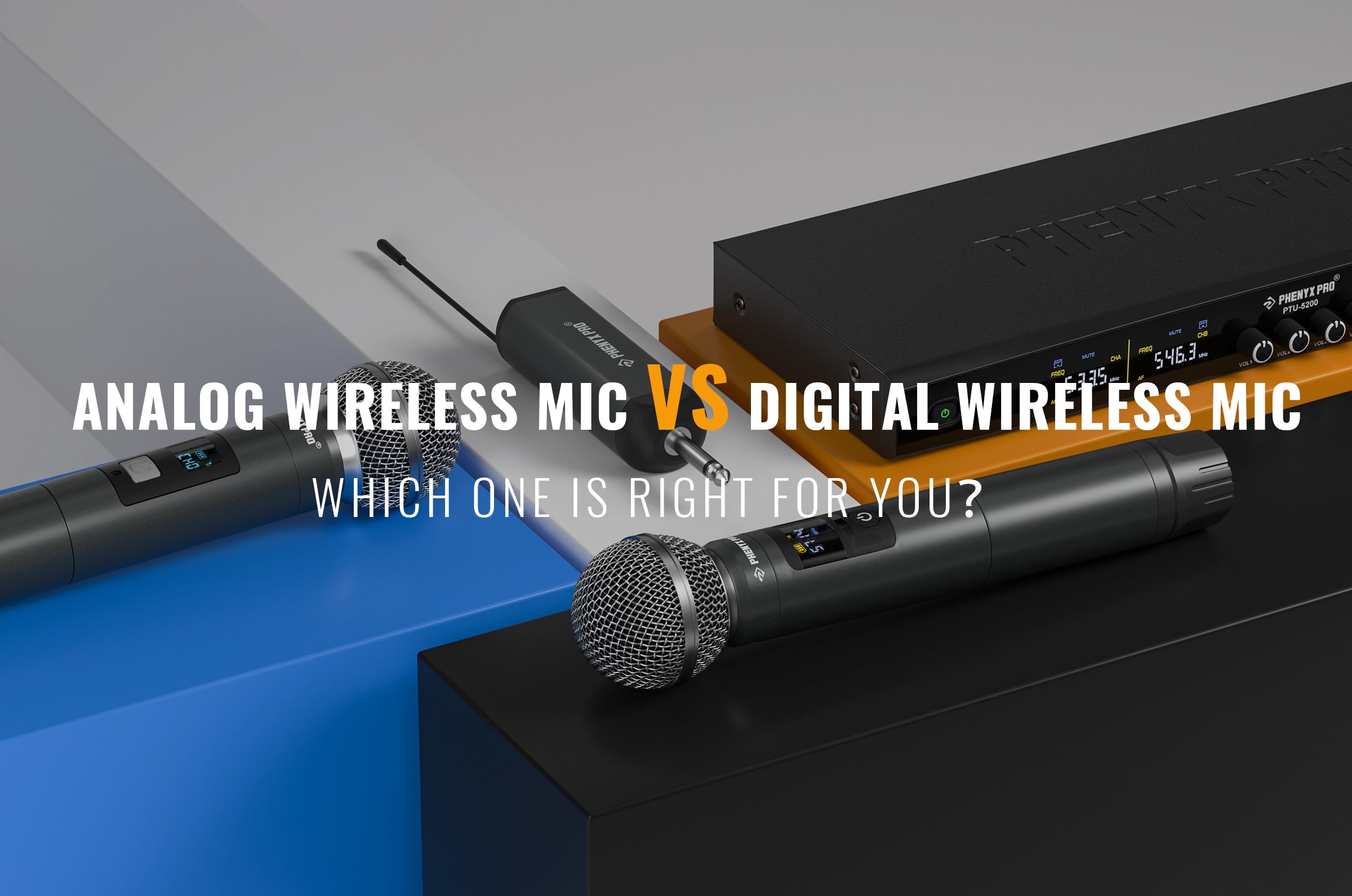 Analog Wireless Mic vs. Digital Wireless Mic: Which One is Right for You?