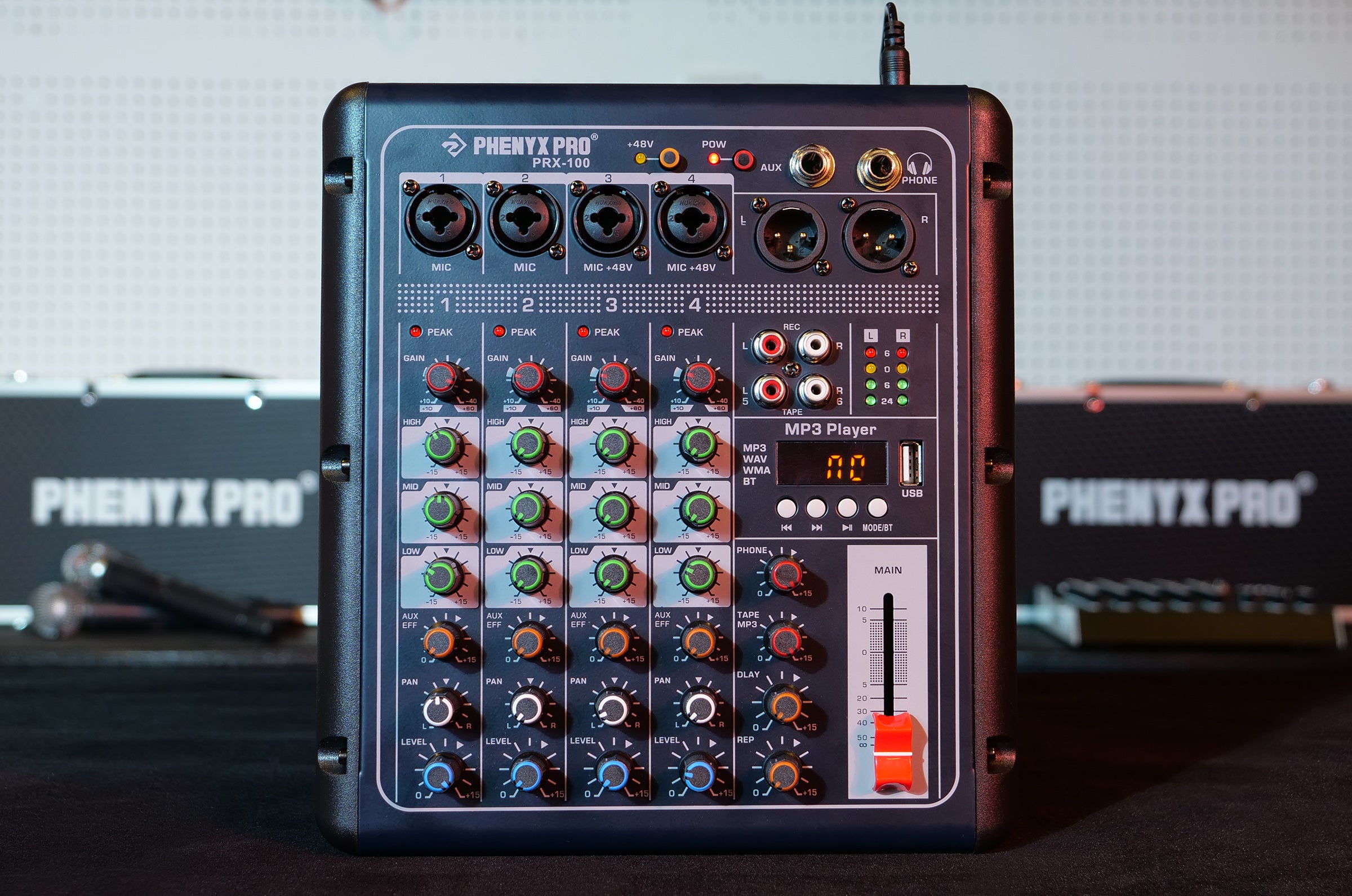 How to Use USB Function for the PRX-100 Audio Mixer