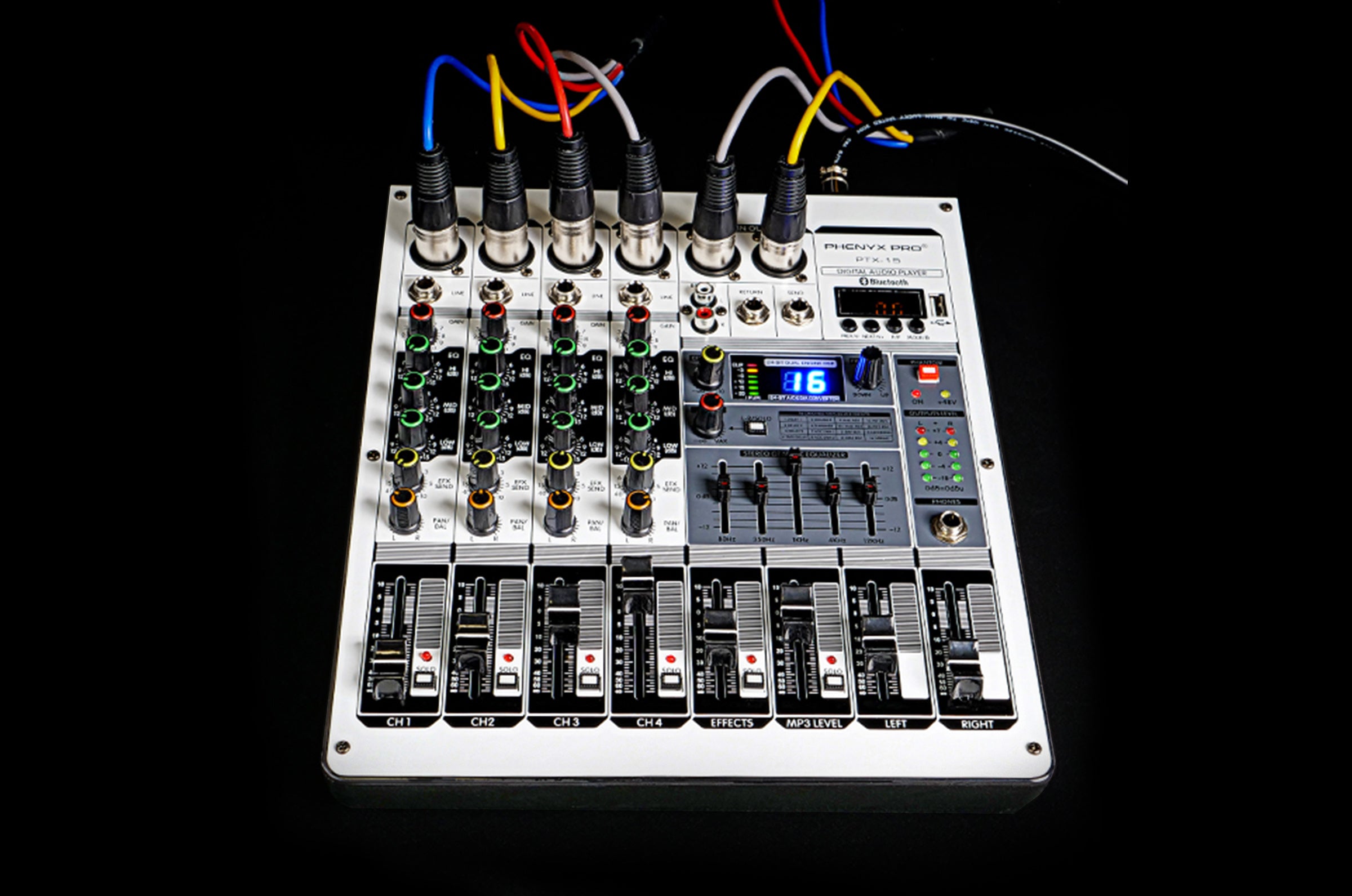 How to Use Bluetooth Function for the PTX-15 Mixer