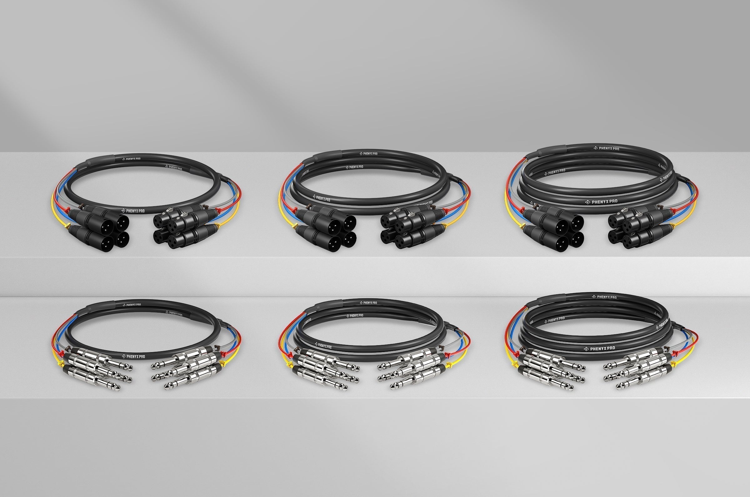 PCBL 4-Channel XLR & TRS Snake Cables