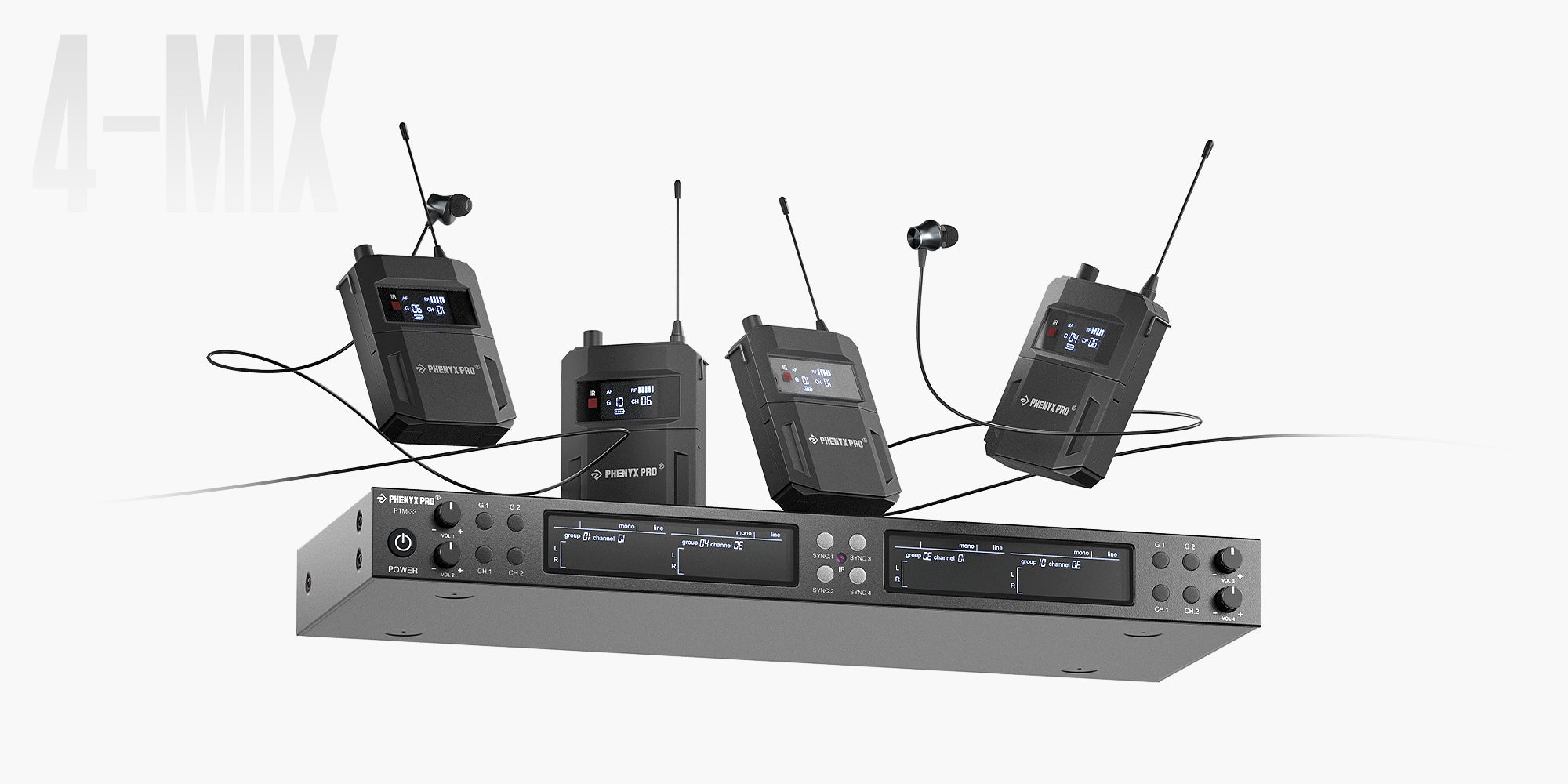 【Pulsewave Harpoon】NF 2枚 FaB PAS-227X UHF Wireless Antenna Combiner for IEM | Phenyx Pro
