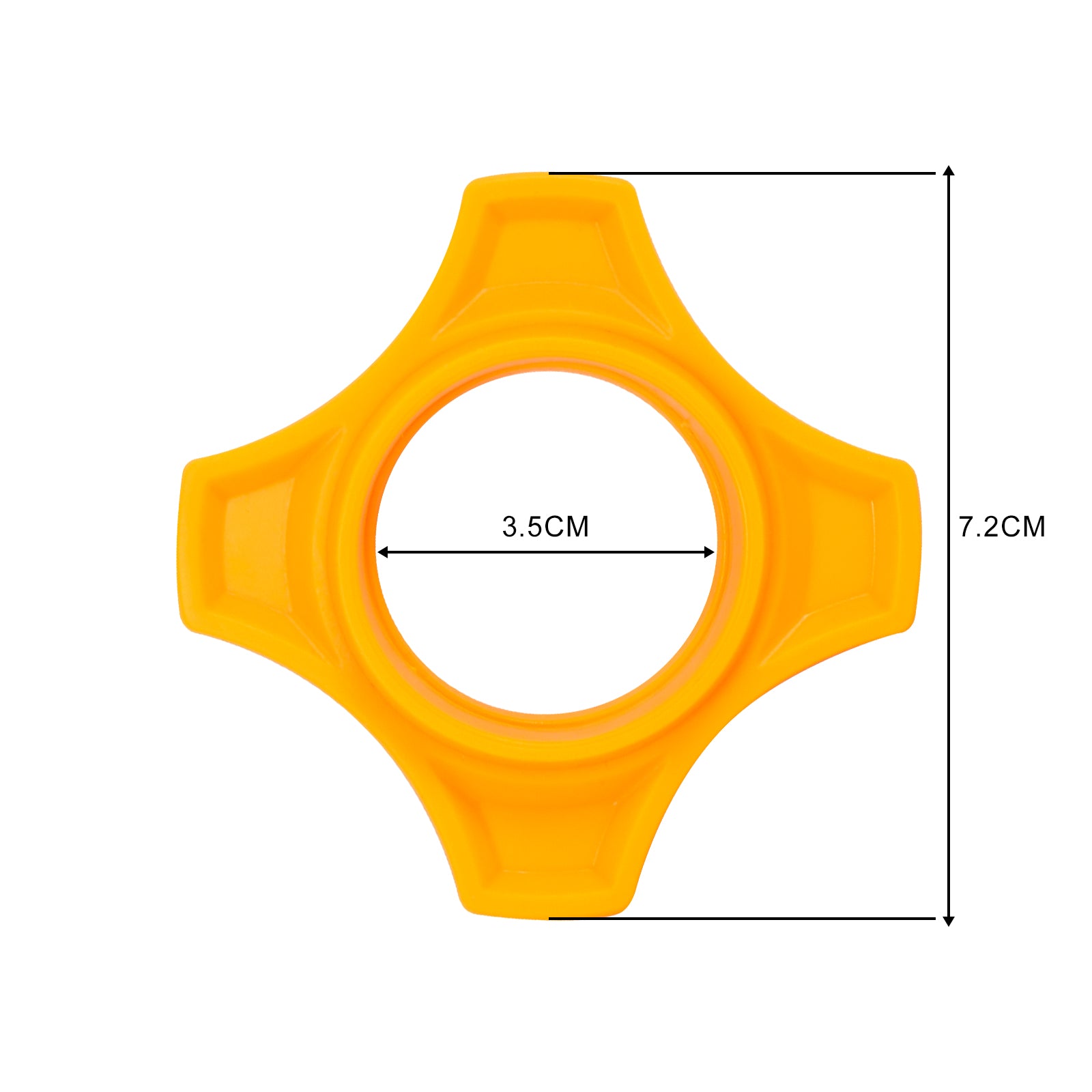 PTA-ARR | Assorted Color Rubber Anti-rolling Protection Rings (Pack of 8)