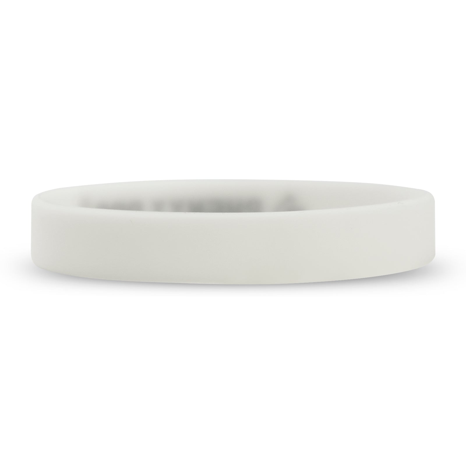 Logo Silicone Wristband – White – Back– Phenyx Pro