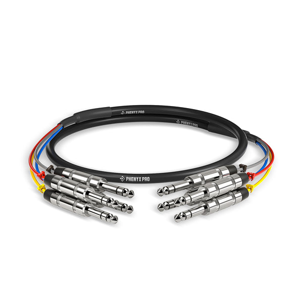 PCBL-QR4IN1 - Black - TRS 1/4