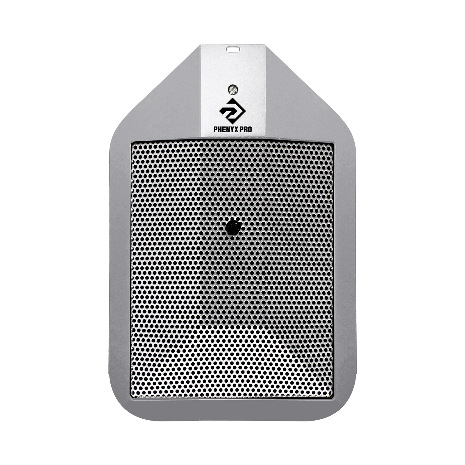 PDM36 -Silver - Boundary Condenser Microphone  - Front - Phenyx Pro 