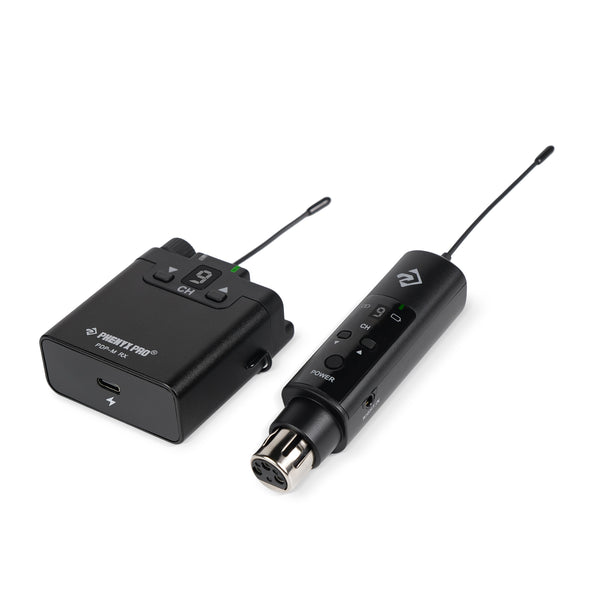 PDP-M - Black - Stereo Wireless in-Ear Monitor System - Side - Phenyx Pro