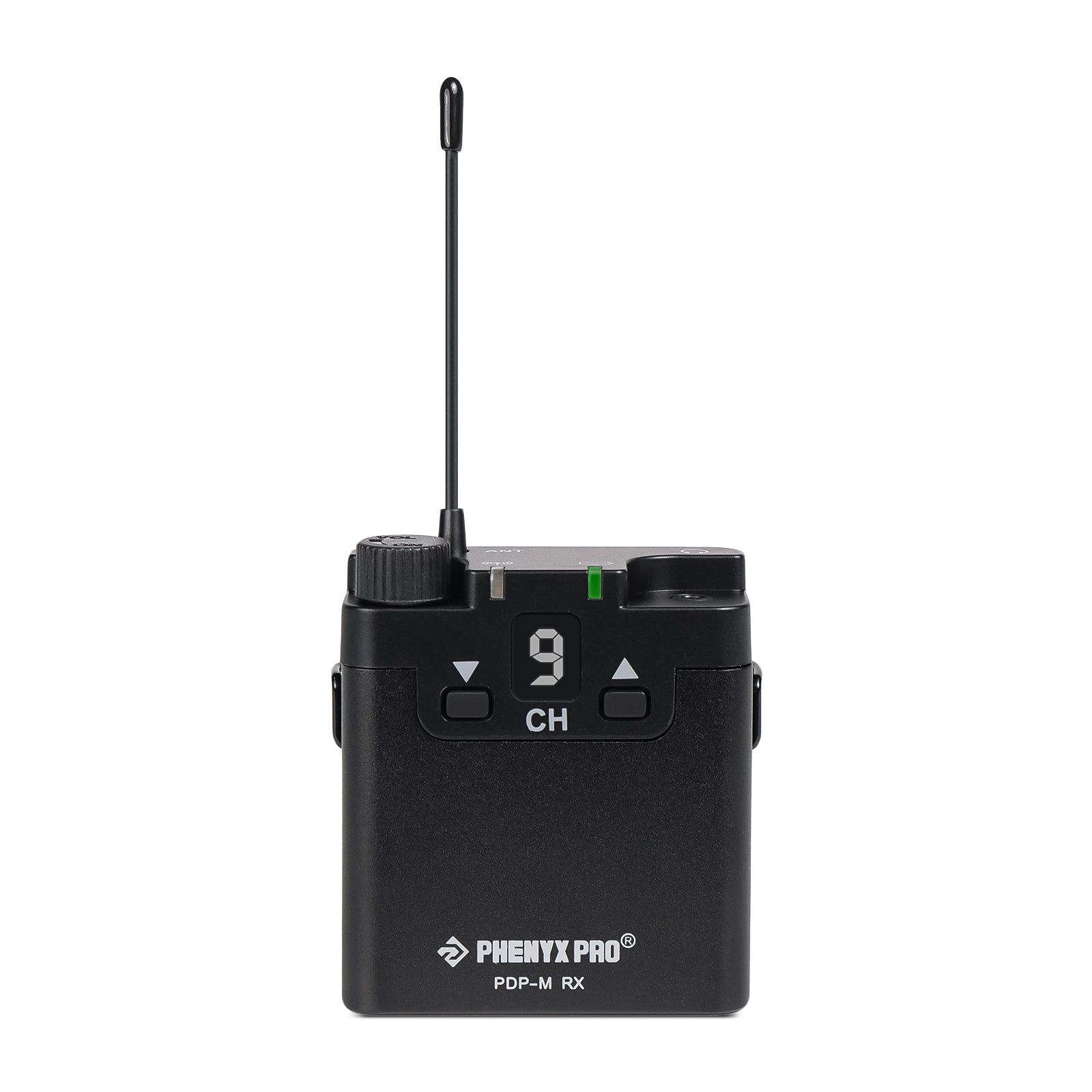 PDP-M - Black - Wireless In-Ear Monitor Receiver - Phenyx Pro