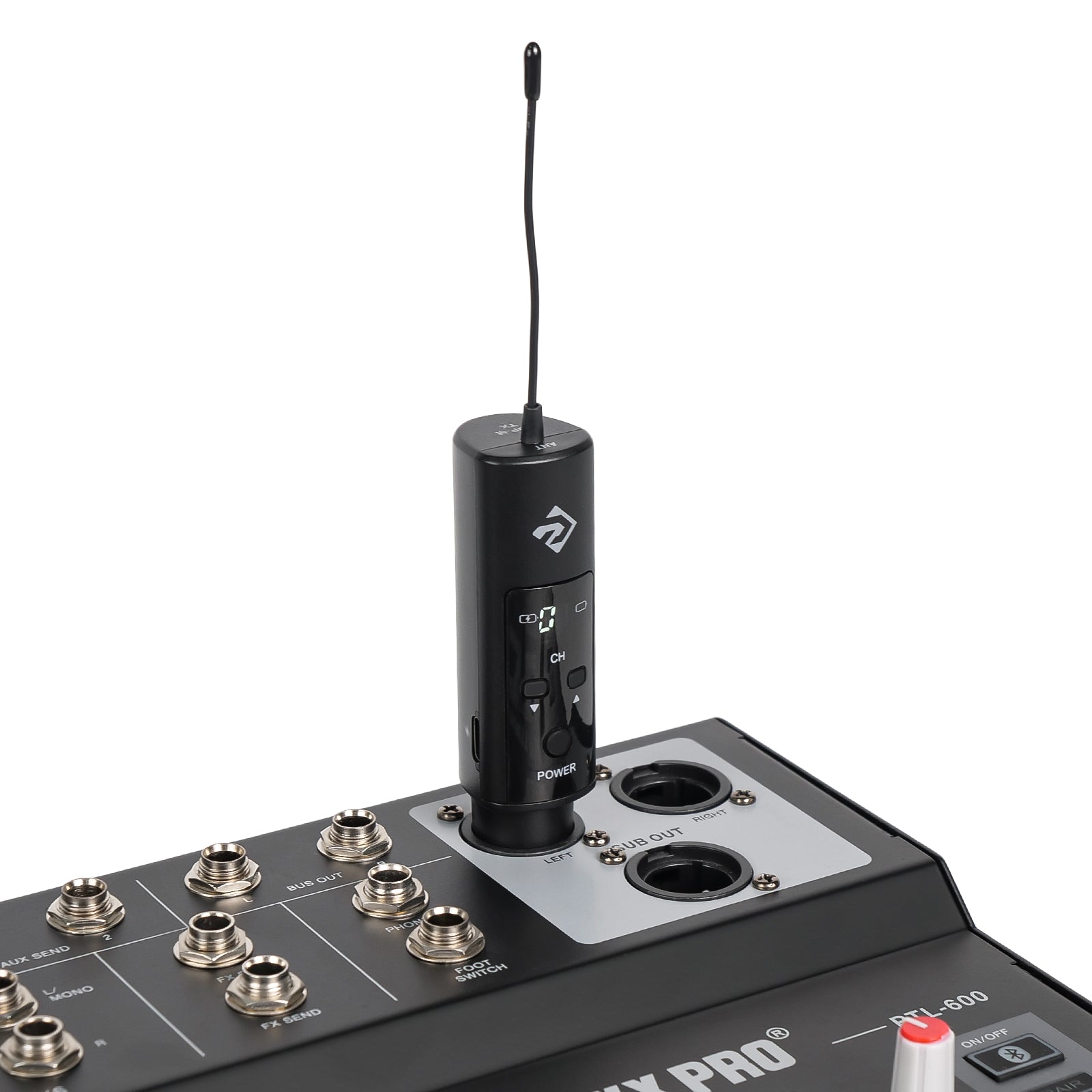 PDP-M - Black - Wireless Monitor Transmitter on Mixer - Phenyx Pro
