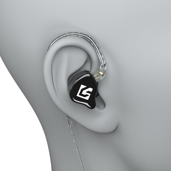 PME-10 - Black - Wired Earphones for IEM Monitoring  - Front - Phenyx Pro 