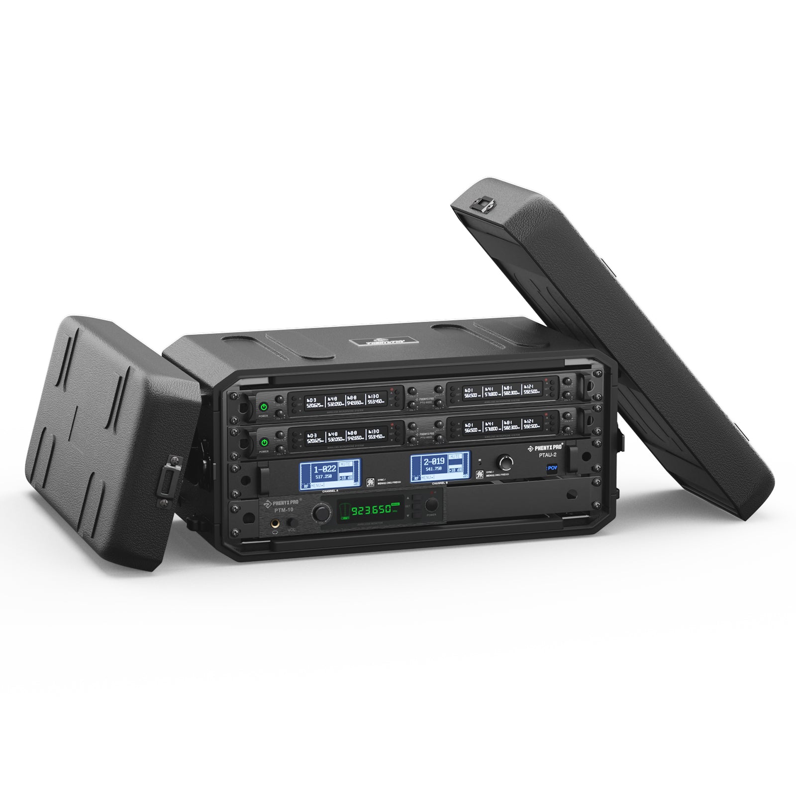 PRDWR-4U - 4U Rack Case with Wireless System Installed - Phenyx Pro