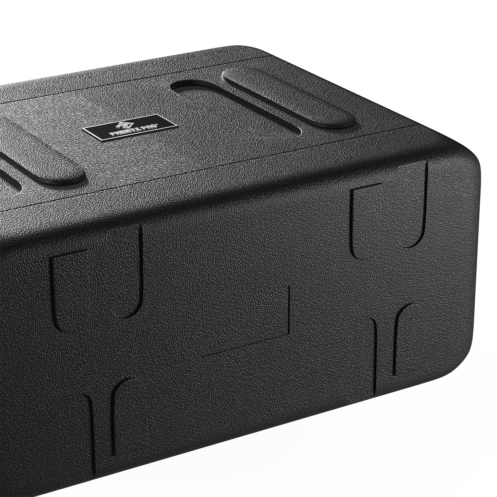 PRDWR-4U - Black - 4U Rack Case for Wireless Systems - Detail View - Phenyx Pro