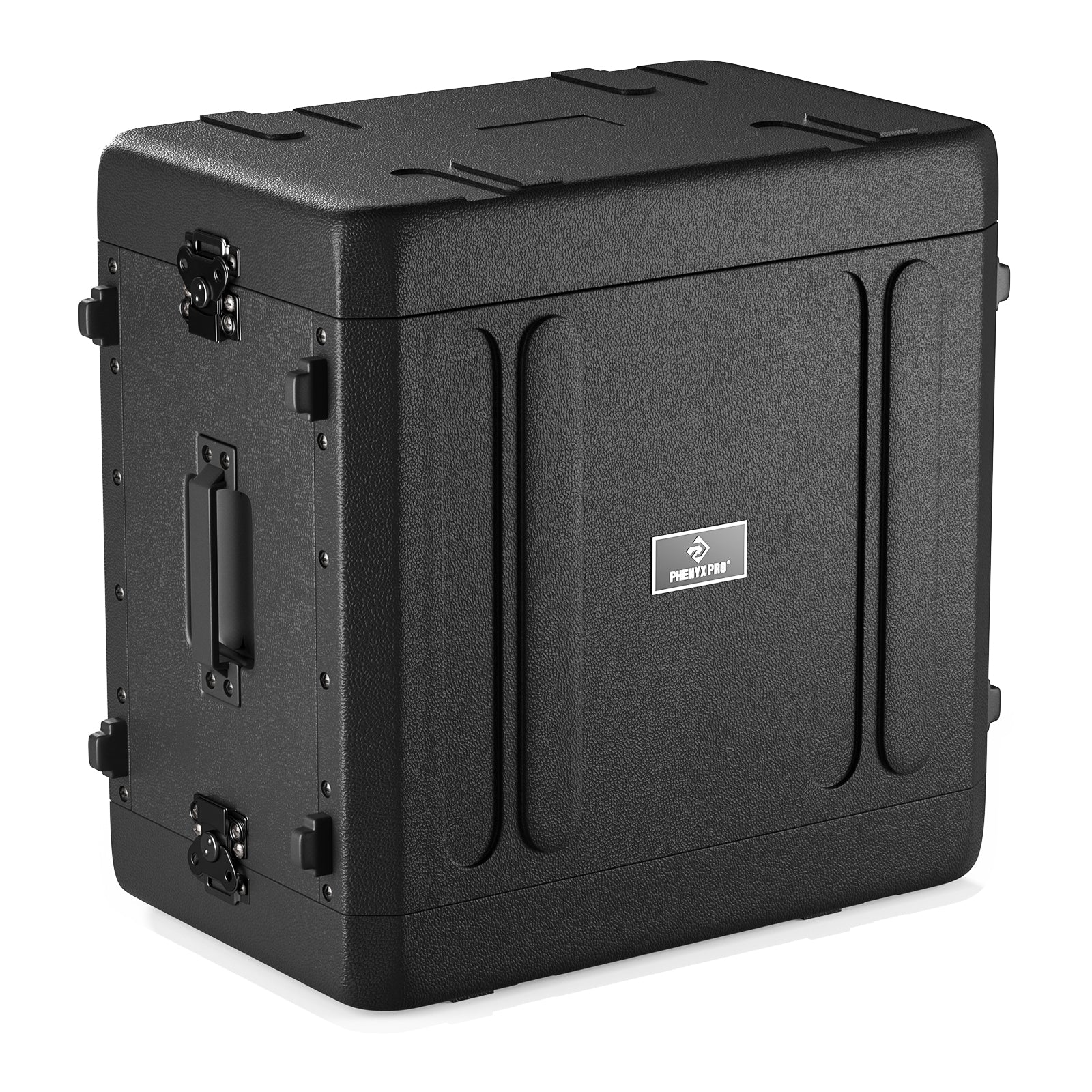 PRDWR-6UD - Black - 19" Shallow Rack Case for Wireless Systems - Front - Phenyx Pro