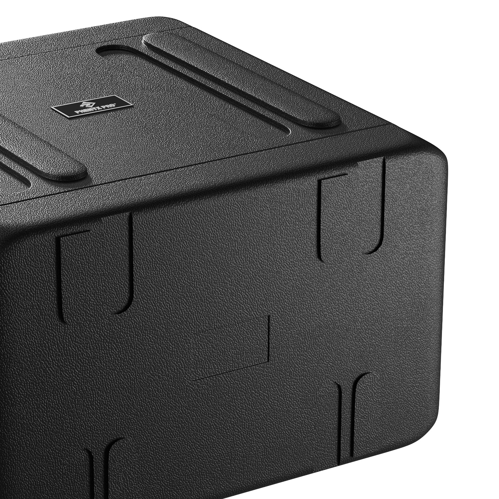 PRDWR-6UD - Black - 6U Rack Case for Wireless Systems - Detail View - Phenyx Pro