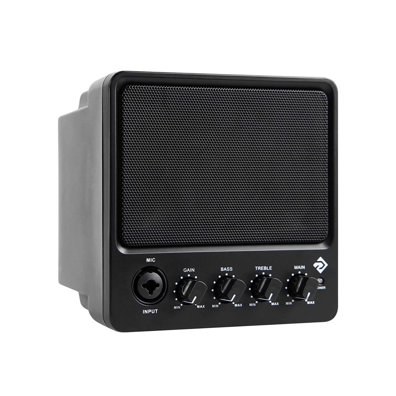 PS-M1 65W Talkback Powered Monitor Speaker Front View - Phenyx Pro