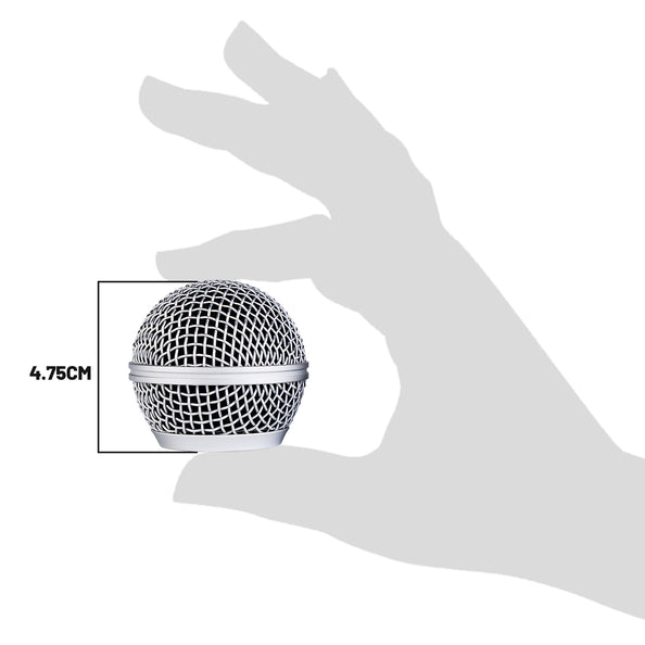 PTA-GRL1 - Silver - Microphone Grille- Size - Phenyx Pro