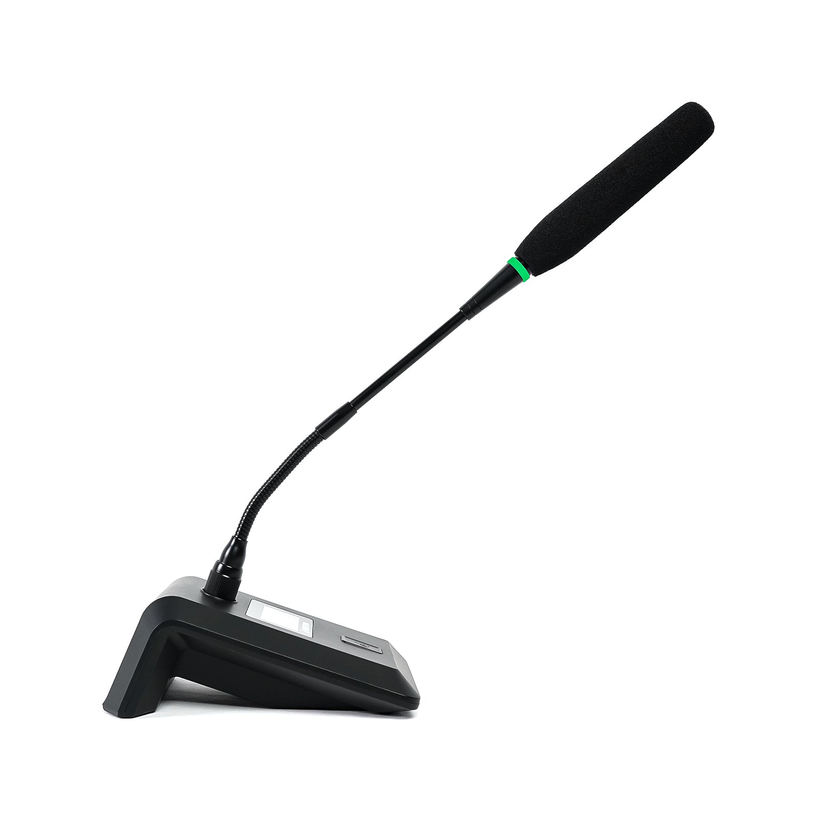 PTC-8 - Black - Gooseneck Mic of Wireless Conference Microphone System - Side - Phenyx Pro 