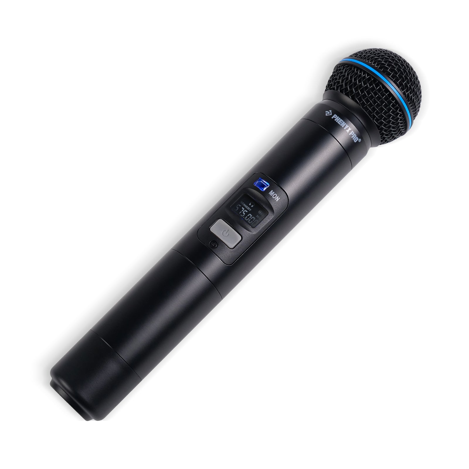 PTI-2 - Black - Handheld Microphone - Side - Phenyx Pro
