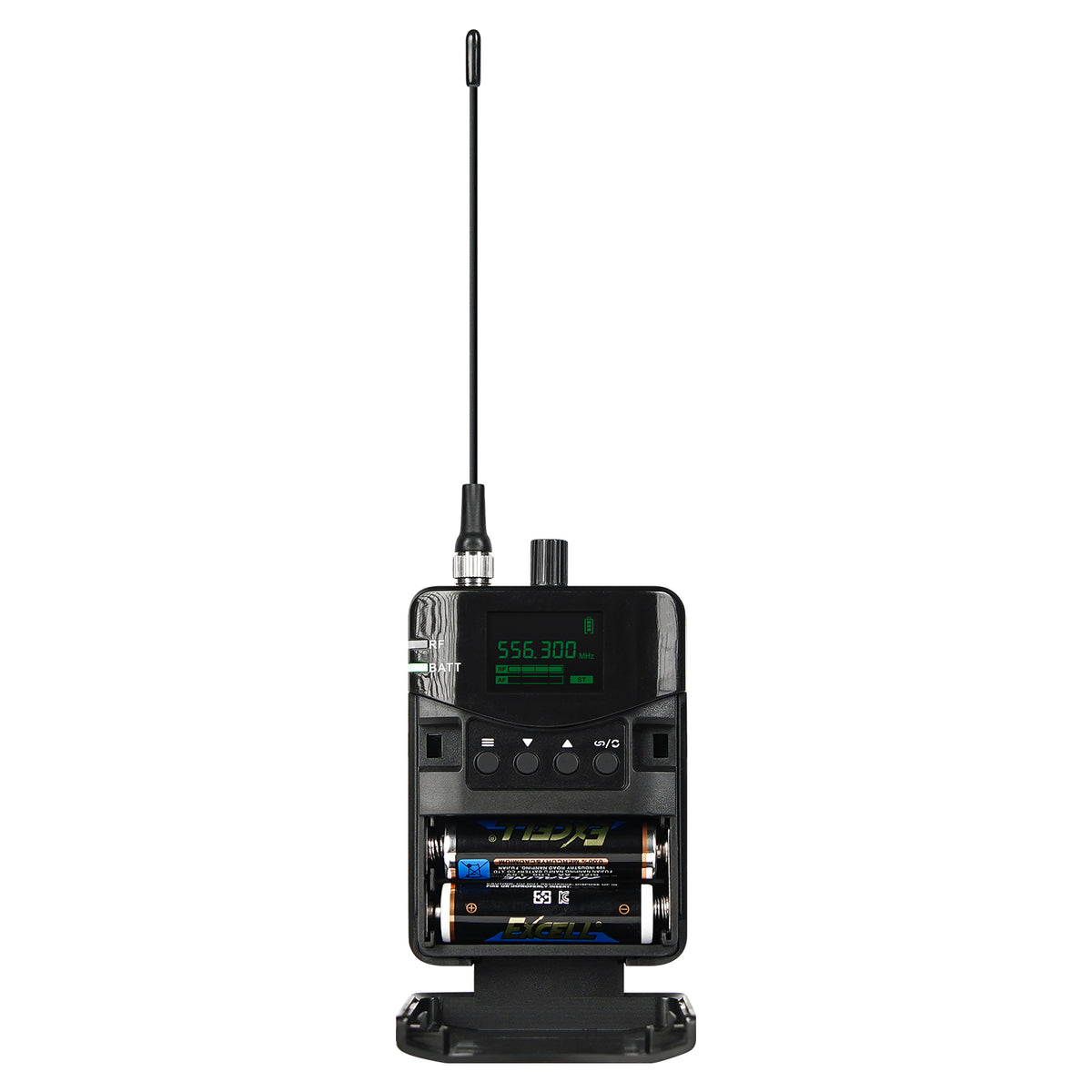 PTM-10-Gen2 Wireless In-Ear Monitor Bodypack Receiver Battery Compartment - Phenyx Pro
