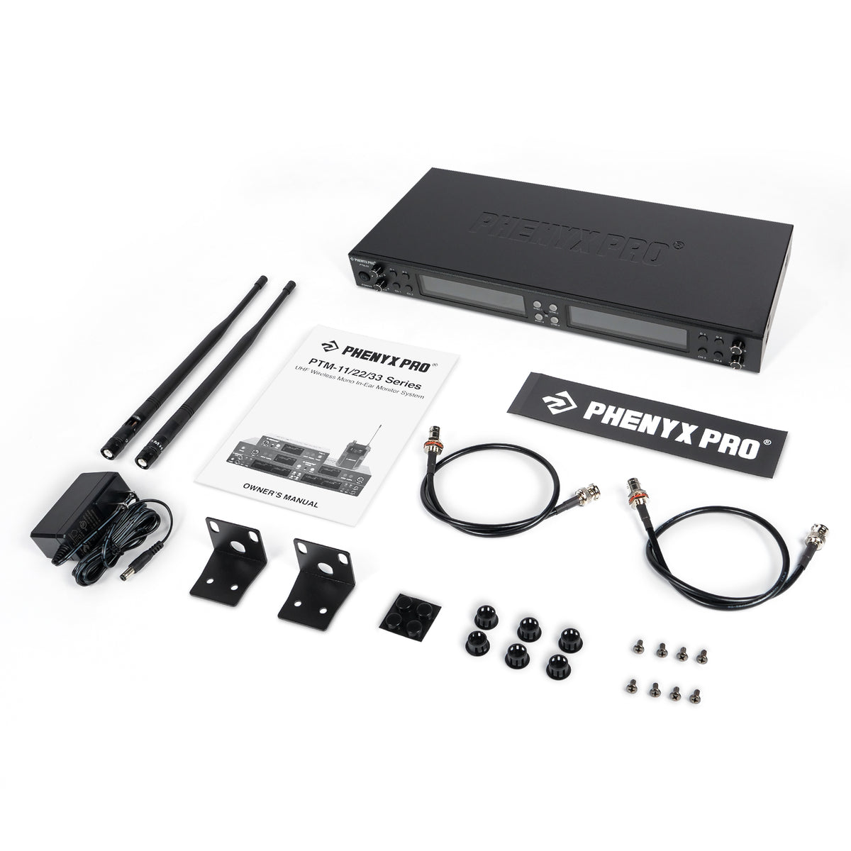 PMT-33 Quad Mono Wireless IEM Transmitter | Phenyx Pro