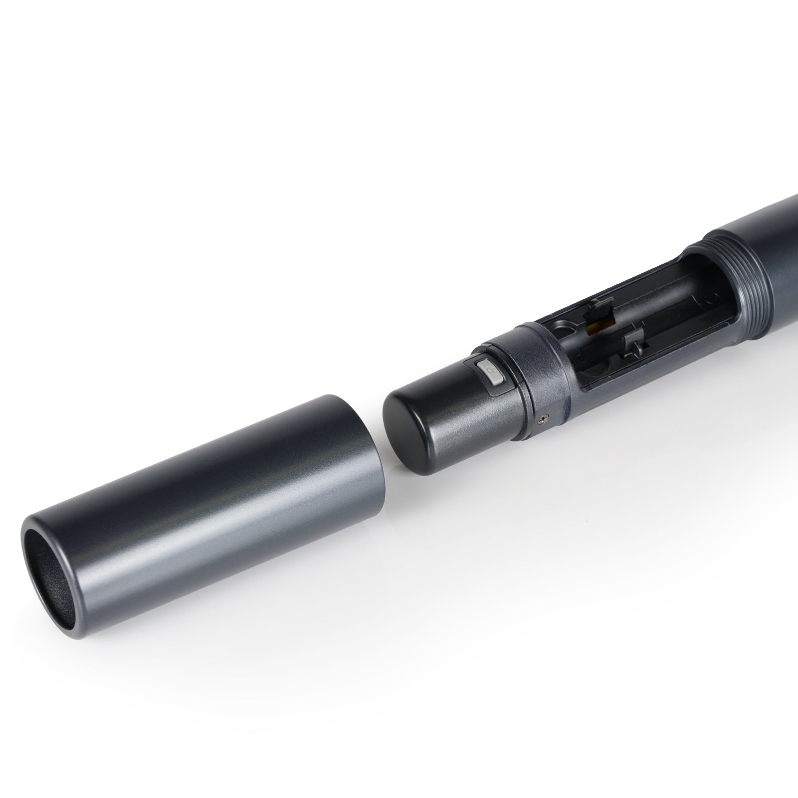 PTU-5000-2H2B - Black - UHF Wireless Handheld Microphone Transmitter- Detail Shot - Phenyx Pro