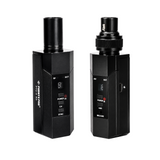 PTU-X - Black - Plug-on XLR Wireless Transmitter Receiver System - Back-to-Back - Phenyx Pro