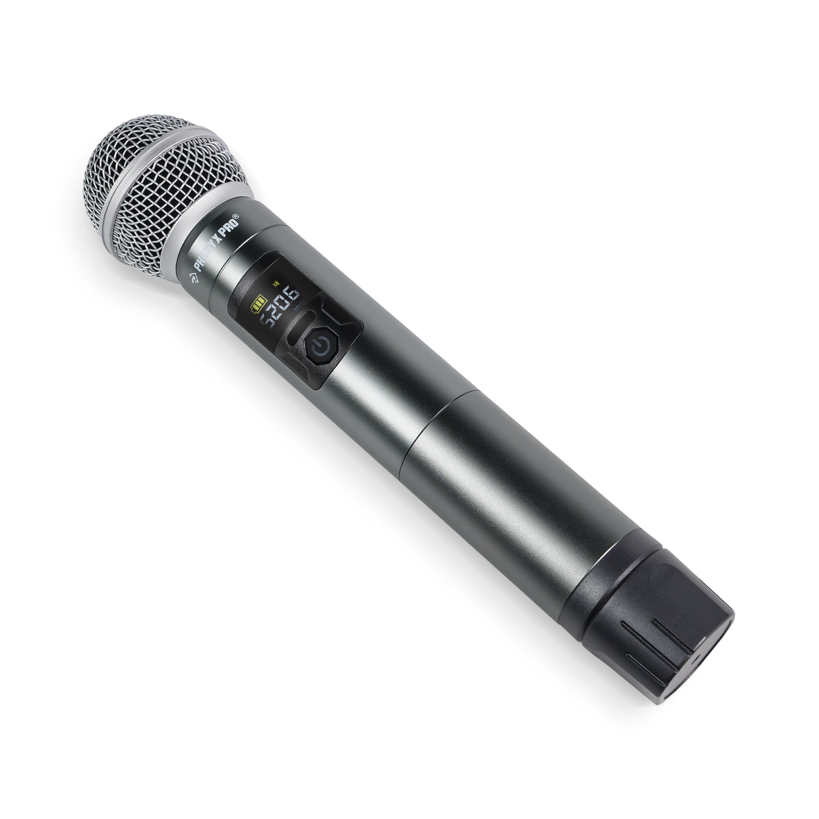 PWH-4200 - Black -Wireless Handheld Microphone for PTU-52/5200/4200 - Rear Left - Phenyx Pro