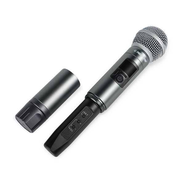 PWH-4200 - Black - Wireless Handheld Microphone - Details - Phenyx Pro