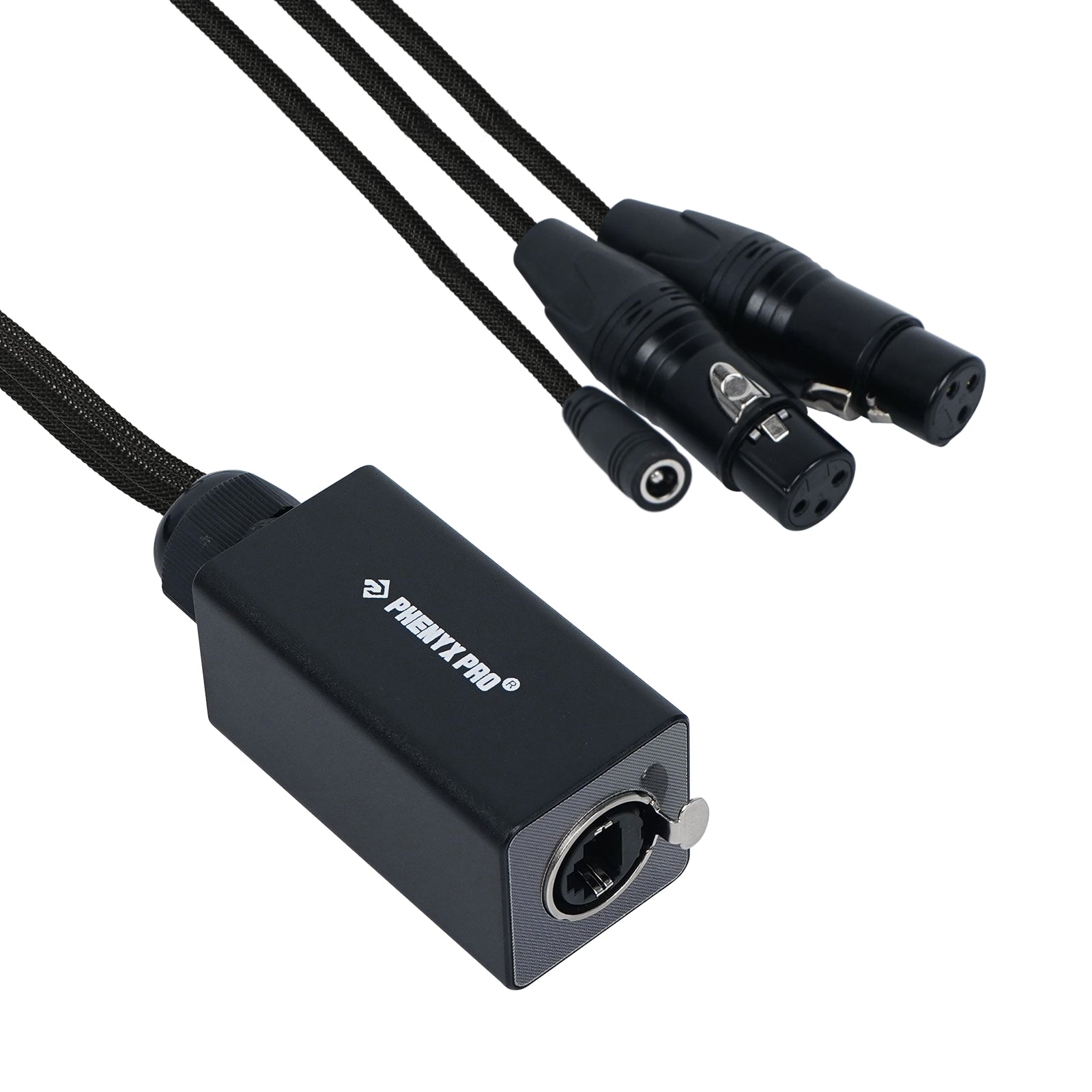 PWM-10 - Black - Adapter of Dual-Channel Wired In-Ear Monitor System - Front - Phenyx Pro