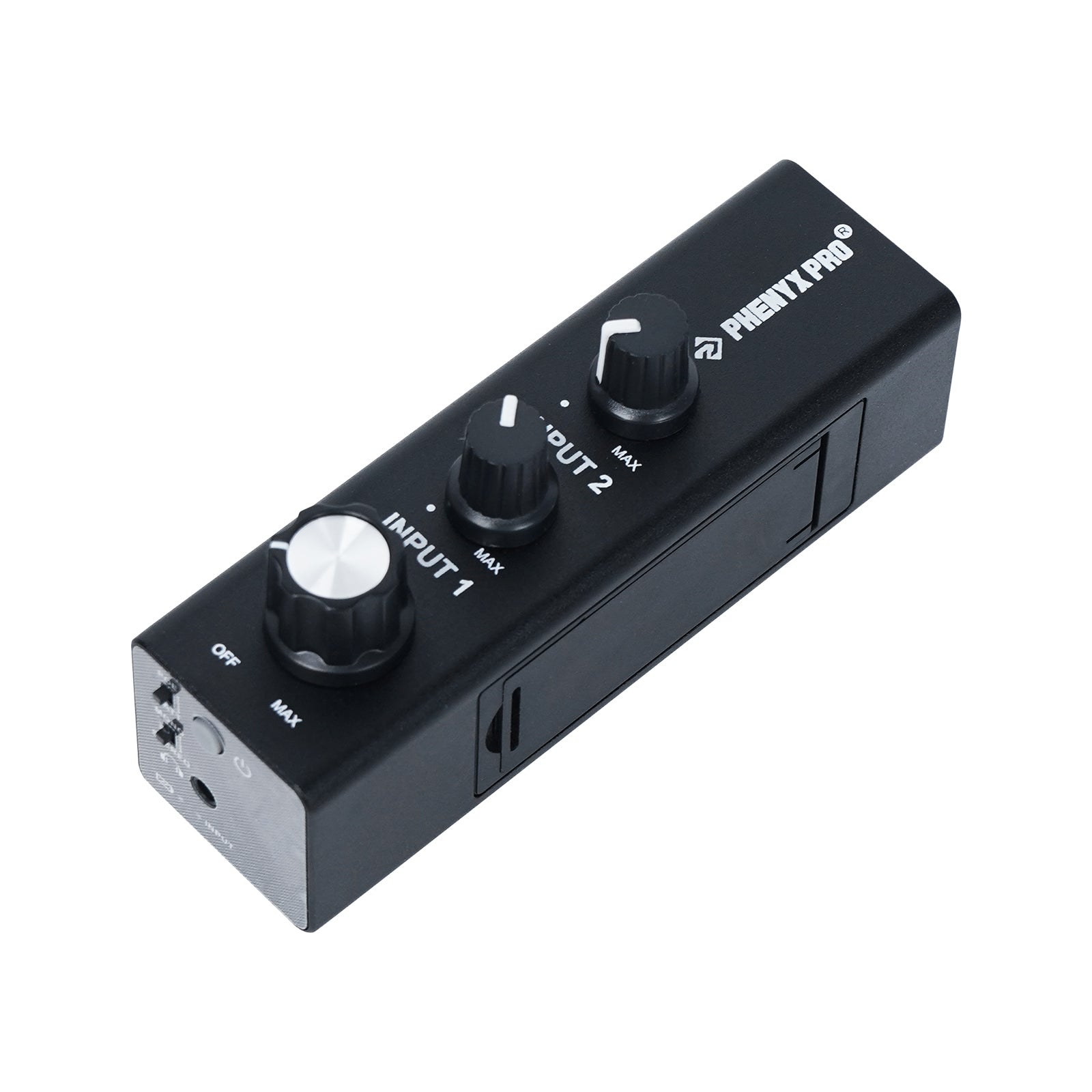 PWM-10 - Black - Wired in-Ear Monitor Amplifier - Front - Phenyx Pro