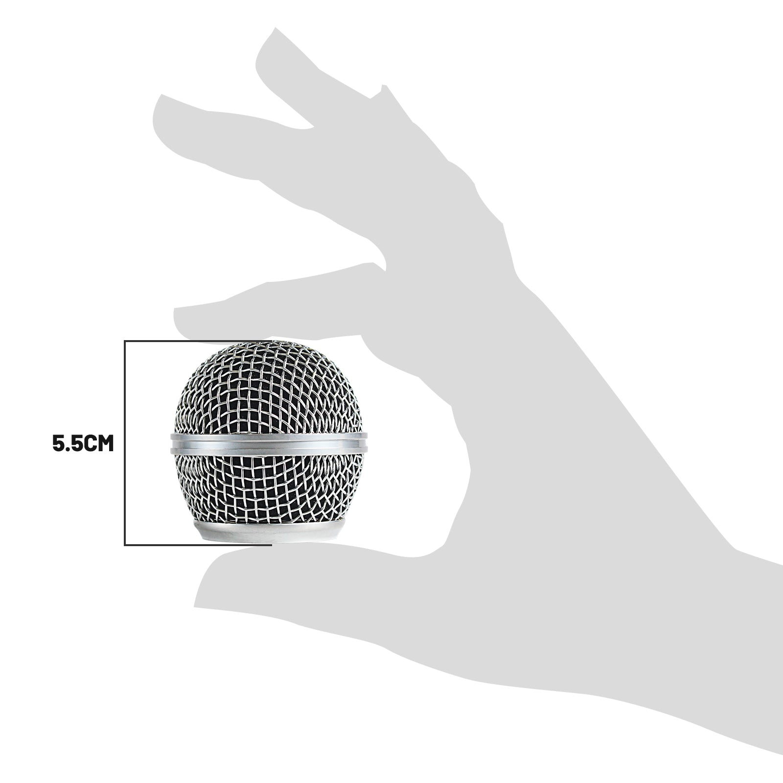 Phenyx Pro Woven Mesh Silver Microphone Grille for Phenyx Pro U71/7000/6000