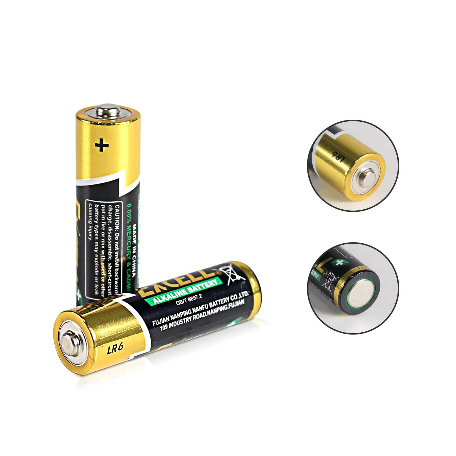 Durable AA 1.5V Alkaline Batteries