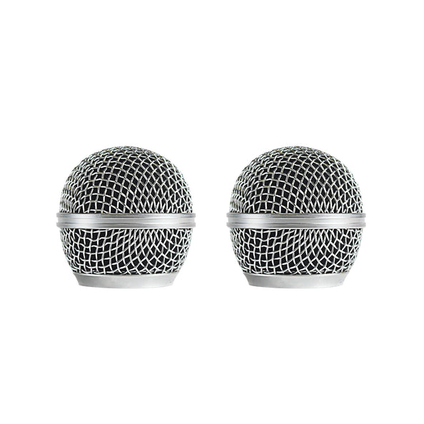 Phenyx Pro Woven Mesh Silver Microphone Grille for Phenyx Pro PTU-52/5200 (Pack of 2)