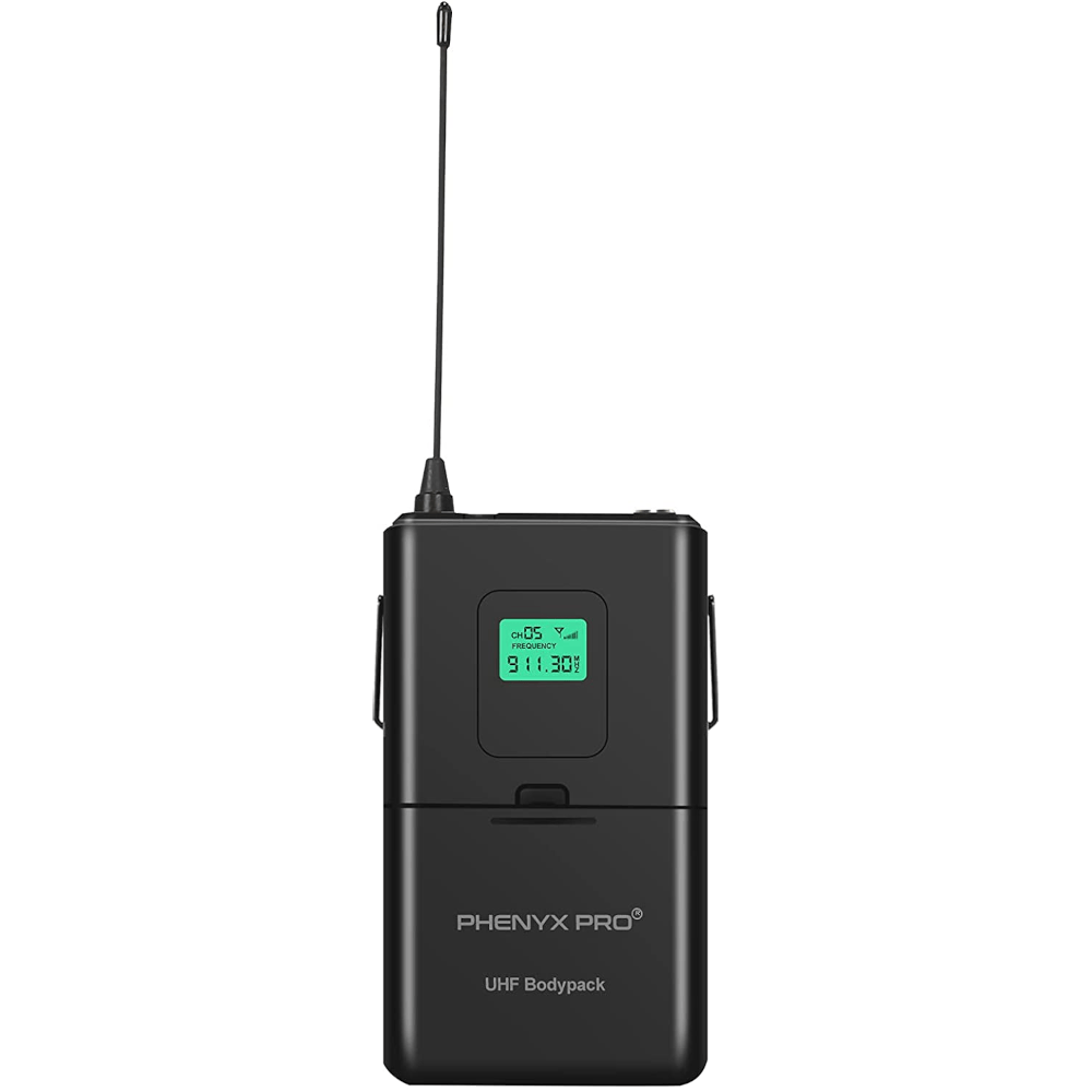 Phenyx Pro Wireless BodyPack Transmitter Compatible With Receiver PTU-4000