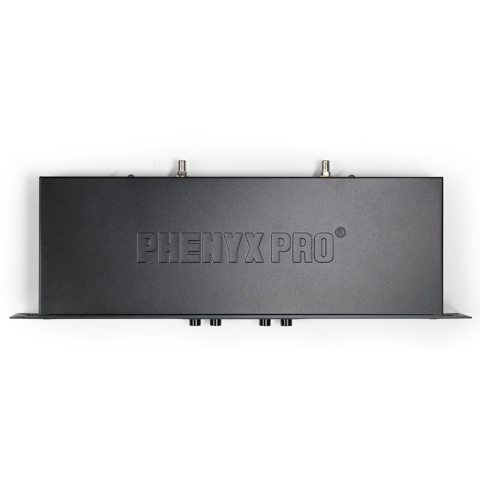 PTU-5000-4H - Black - Fixed Frequency Quad Wireless Reciever - Top - Phenyx Pro