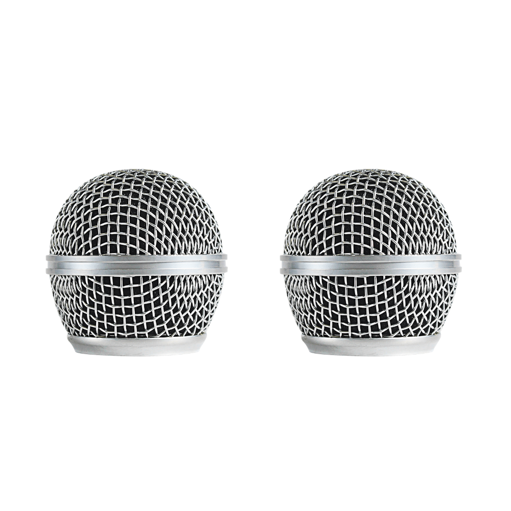 Phenyx Pro Woven Mesh Silver Microphone Grille for Phenyx Pro U71/7000/6000 (Pack of 2)